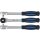 BGS technic Umschaltknarre mit Drehgriff | Abtrieb Außenvierkant 6,3 mm (1/4")