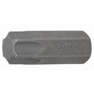 BGS technic Bit | Antrieb Außensechskant 10 mm (3/8") | T-Profil (für Torx) T55