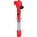 KS-TOOLS 3/8" Drehmomentschlüssel mit Schutzisolierung und Umschalt-Ratschenkopf, 2-27Nm