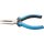 BGS technic Elektronik-Spitzzange | gerade | mit Feder | 130 mm