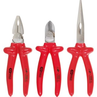 KS-TOOLS 1000V Zangen-Satz, 3-tlg.