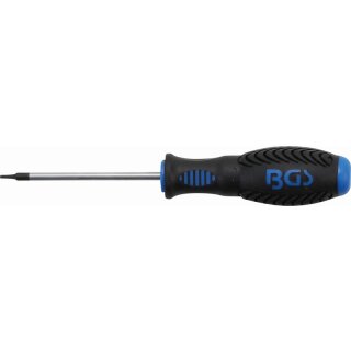 BGS technic Schraubendreher | T-Profil (für Torx) T7 | Klingenlänge 80 mm