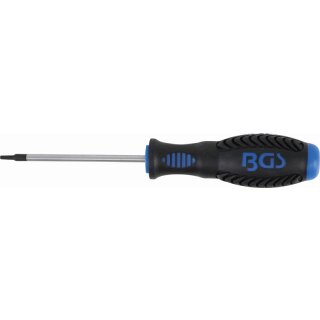 BGS technic Schraubendreher | T-Profil (für Torx) T8 | Klingenlänge 80 mm