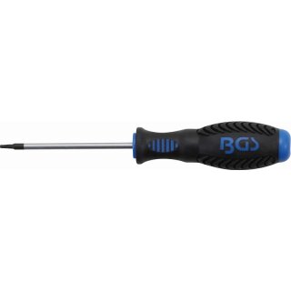 BGS technic Schraubendreher | T-Profil (für Torx) T9 | Klingenlänge 80 mm