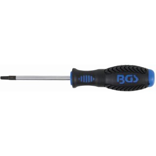 BGS technic Schraubendreher | T-Profil (für Torx) T20 | Klingenlänge 80 mm