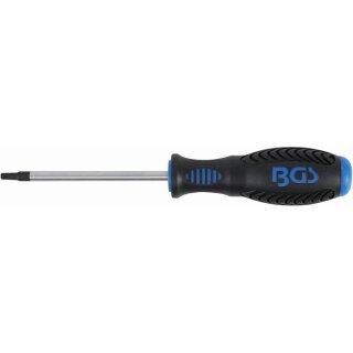 BGS technic Schraubendreher | T-Profil (für Torx) T25 | Klingenlänge 100 mm