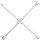 KS-TOOLS Radkreuzschlüssel für LKW, 3/4"x27x30x32mm