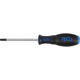BGS technic Schraubendreher | T-Profil (für Torx) T30 | Klingenlänge 100 mm