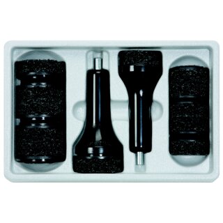 KS-TOOLS Stehbolzen-Radnabenschleifer-Satz, Ø 40 / 50 mm, 14-tlg.