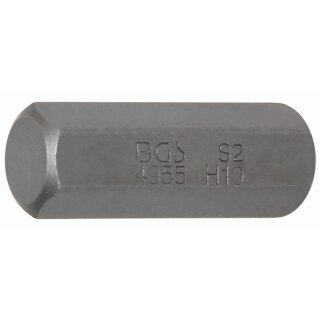 BGS technic Bit | Antrieb Außensechskant 10 mm (3/8") | Innensechskant 10 mm