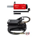 KS-TOOLS Hydraulik-Einheit 32t, mit Luft-Hydraulik-Pumpe,...