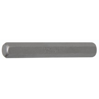 BGS technic Bit | Länge 75 mm | Antrieb Außensechskant 10 mm (3/8") | Innensechskant 10 mm