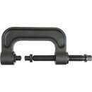KS-TOOLS C-Bügel + Adapter-Satz, kurz,4-tlg.