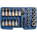 BGS technic Bit- und Steckschlüsseleinsatz-Satz | 10...