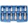 BGS technic Bit-Einsatz-Satz | Antrieb Innenvierkant 12,5 mm (1/2") | Innensechskant 5 - 22 mm | 12-tlg.