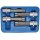 BGS technic Bit-Einsatz-Satz | Antrieb Innenvierkant 12,5 mm (1/2") | T-Profil (für Torx) mit Bohrung | 4-tlg.