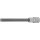 BGS technic Bit-Einsatz | Länge 140 mm | Antrieb Innenvierkant 12,5 mm (1/2") | Innensechskant 10 mm
