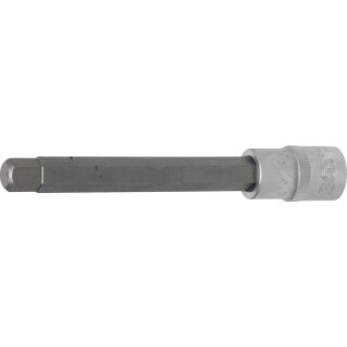 BGS technic Bit-Einsatz | Länge 140 mm | Antrieb Innenvierkant 12,5 mm (1/2") | Innensechskant 11 mm