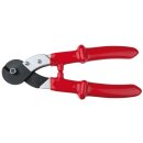 KS-TOOLS Drahtseil-Kabelschere mit Schutzisolierung, 450mm