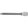 BGS technic Bit-Einsatz | Länge 160 mm | Antrieb Innenvierkant 12,5 mm (1/2") | Innensechskant mit Kugelkopf 5 mm