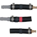 KS-TOOLS Adapter-Satz 3-tlg. Ø12,0 mm (schwarz)