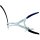 KS-TOOLS Schlauchschellenzange mit Doppelbowdenzug, 600mm