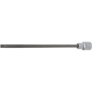BGS technic Bit-Einsatz | Länge 240 mm  | Antrieb Innenvierkant 12,5 mm (1/2") | Keil-Profil (für RIBE) M8