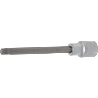 BGS technic Bit-Einsatz | Länge 140 mm | Antrieb Innenvierkant 12,5 mm (1/2") | T-Profil (für Torx) T45