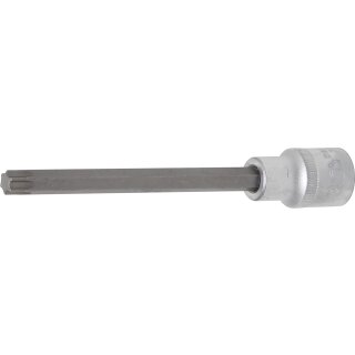 BGS technic Bit-Einsatz | Länge 140 mm | Antrieb Innenvierkant 12,5 mm (1/2") | T-Profil (für Torx) T50