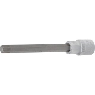 BGS technic Bit-Einsatz | Länge 140 mm | Antrieb Innenvierkant 12,5 mm (1/2") | T-Profil (für Torx) T55
