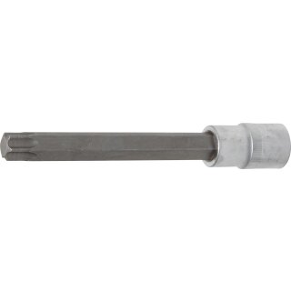 BGS technic Bit-Einsatz | Länge 140 mm | Antrieb Innenvierkant 12,5 mm (1/2") | T-Profil (für Torx) T60