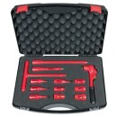 KS-TOOLS 3/8" Steckschlüssel-Satz mit isolierten Werkzeugen, 13-tlg.