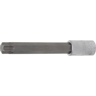 BGS technic Bit-Einsatz | Länge 140 mm | Antrieb Innenvierkant 12,5 mm (1/2") | T-Profil (für Torx) T70