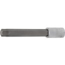 BGS technic Bit-Einsatz | Länge 140 mm | Antrieb Innenvierkant 12,5 mm (1/2") | T-Profil (für Torx) T70