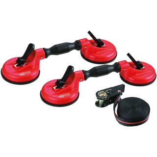KS-TOOLS Doppelsaugheber-Satz, 3-tlg.