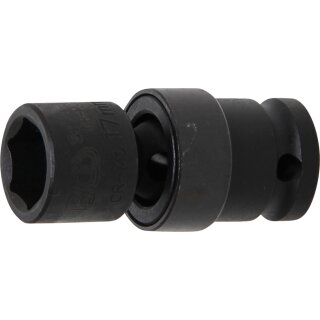 BGS technic Kraft-Kugelgelenk-Einsatz | Antrieb Innenvierkant 12,5 mm (1/2") | SW 17 mm