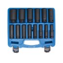 BGS technic Kraft-Steckschlüssel-Einsatz-Satz...