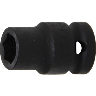 BGS technic Kraft-Steckschlüssel-Einsatz Sechskant | Antrieb Innenvierkant 12,5 mm (1/2") | SW 12 mm