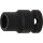 BGS technic Kraft-Steckschlüssel-Einsatz Sechskant | Antrieb Innenvierkant 12,5 mm (1/2") | SW 12 mm