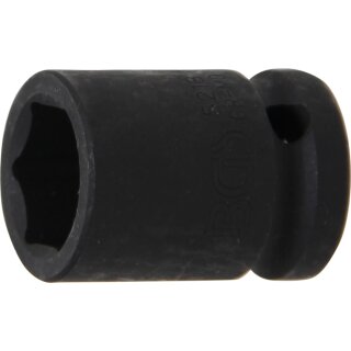 BGS technic Kraft-Steckschlüssel-Einsatz Sechskant | Antrieb Innenvierkant 12,5 mm (1/2") | SW 18 mm