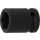 BGS technic Kraft-Steckschlüssel-Einsatz Sechskant | Antrieb Innenvierkant 12,5 mm (1/2") | SW 18 mm