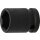 BGS technic Kraft-Steckschlüssel-Einsatz Sechskant | Antrieb Innenvierkant 12,5 mm (1/2") | SW 19 mm