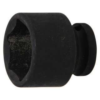 BGS technic Kraft-Steckschlüssel-Einsatz Sechskant | Antrieb Innenvierkant 12,5 mm (1/2") | SW 30 mm