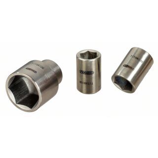 KS-TOOLS 3/8" TITANplus Sechskant-Stecknuss, 1.1/16