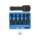BGS technic Spezial-Steckschlüssel-Einsatz-Satz / Schraubenausdreher | Antrieb Innenvierkant 12,5 mm (1/2") | SW 8 - 16 mm | 5-tlg.