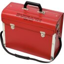 KS-TOOLS Werkzeugkoffer, leer, Leder