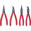 KS-TOOLS Sicherungszangen-Satz, 10-25 mm, 4-tlg.