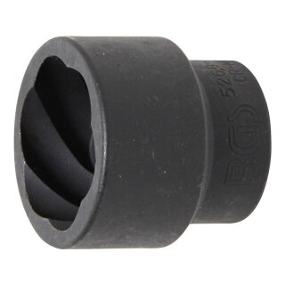 BGS technic Spezial-Steckschlüssel-Einsatz / Schraubenausdreher | Antrieb Innenvierkant 20 mm (3/4") | SW 36 mm