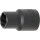 BGS technic Spezial-Steckschlüssel-Einsatz / Schraubenausdreher | Antrieb Innenvierkant 10 mm (3/8") | SW 10 mm