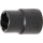 BGS technic Spezial-Steckschlüssel-Einsatz / Schraubenausdreher | Antrieb Innenvierkant 10 mm (3/8") | SW 13 mm